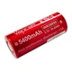 Аккумулятор 26650 3.7V 5400mAh 15A Li-ion INR26650-K54 1шт 26*65mm Vapcell - изображение 1