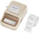 Портативный термопринтер этикеток (белый) NIIMBOT B21 (cream white) - изображение 1
