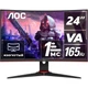 Монитор AOC 23.6" C24G2AE/BK VA Black - изображение 1