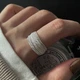 Кільце срібне з регульованим розміром "Наталі" - зображення 1