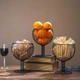 Фруктівниця Корзина для фруктів Чаша Чорна - изображение 2