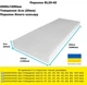 Поролон меблевий EL25-42 товщина 2 см розмір 200*120 см (SJP21220) - зображення 2
