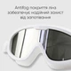 Маска для плавания Renvo Kariba Уни Anti-fog Черный, Белый OSFM (2SM100-03) - изображение 4