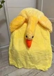 Идеальный подарок подушка-игрушка с пледом 3 в1 My Kigu Гусь - обнимусь антистрес мягкая большая 130 см желтый - изображение 2