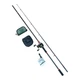 Набір на хижака "Laguna" 2.7m 8-15g: котушка AK200 18+1bb: кейс для котушки: шнур: подарунок гаманець для блешень - зображення 1
