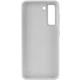 TPU чохол Bonbon Metal Style для Samsung Galaxy S24 Білий / White - изображение 3
