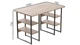 Компьютерный стол Ferrum-decor Карэн 75x140x70 черный ДСП Дуб Сан-Марино 32мм - изображение 1