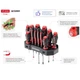 Набор отверток 12 ед. STORM INTERTOOL VT-3442 - изображение 9
