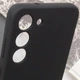 Чехол Silicone Cover Lakshmi Full Camera (AAA) для Samsung Galaxy S24 Черный / Black - 00000069264_14 - изображение 6
