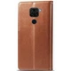 Кожаный чехол книжка GATMEN PREMIUM Gallant (PU) для Xiaomi Redmi Note 9 / Redmi 10X Brown - изображение 2