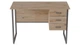 Компьютерный стол Ferrum-decor Гарри 75x120x70 серый ДСП Дуб Сан-Марино 32мм - изображение 3