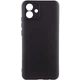 Чохол TPU GETMAN Liquid Silk Full Camera для Samsung Galaxy A05 Чорний / Black - зображення 1