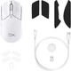 Mysz HyperX Pulsefire Haste 2 Mini Wireless White (7D389AA) - obraz 8