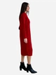 Платье вязаное миди женское ARTKNIT Оливия One Size Красное (4823093454965) - изображение 3