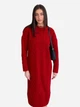 Платье вязаное миди женское ARTKNIT Оливия One Size Красное (4823093454965) - изображение 4