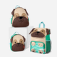 Дитячий рюкзак Skip Hop Zoo Little Kid Backpack Мопс 8 л Різнобарвний (194135386556) - зображення 5