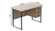 Компьютерный стол Ferrum-decor Гарри 76x140x70 черный ДСП Дуб Сан-Марино 32мм - изображение 1