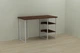 Компьютерный стол Ferrum-decor Кевин 75x140x60 белый ДСП Венге 32мм - изображение 1