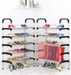 Полка для обуви 6 ярусов модульная складная New shoe rack металлическая органайзер стойка для обуви - изображение 3