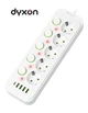 Сетевой фильтр-удлинитель DYXON 5+4 USB-A + USB-C (PD) + 5 Power switch 2M White - изображение 2
