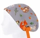 Медицинская шапочка женская HeadwearUniverse универсальная принт Лесные жители - изображение 3