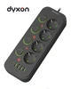 Сетевой фильтр-удлинитель DYXON 4+4 USB-A + USB-C (PD) + 4 Power switch 2M Black - изображение 2