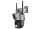 Уличная Wifi IP камера ICsee 4MP с двумя объективами и сигнализацией, поворотная камера видеонаблюдения - изображение 1