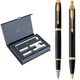 Набір Parker IM 17 Black GT FP + BP пір'яна + кулькова ручка (22 092b24) - зображення 1