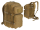 Великий рюкзак Mil-Tec ASSAULT LASER CUT 36 L Coyote 14002705 - зображення 1