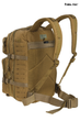 Великий рюкзак Mil-Tec ASSAULT LASER CUT 36 L Coyote 14002705 - зображення 2