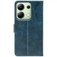 Чохол-книжка Crazy Horse Clasic для Xiaomi Redmi Note 13 4G Dark Blue (Front) (54991) - изображение 3