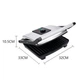 Електричний гриль Sokany SK-202 2000W Сірий сендвічниця з терморегулятором, бутербродниця - изображение 3