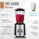 Блендер MESKO MS 4080 POLAND 1200W 1.5L со стеклянной чашей - изображение 12