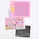 Магнитный планшет для рисования "Hello Kitty" A-Toys 380-04-05-06-07 (металлические шарики 714 шт.) Розовый 22х18 см - изображение 4