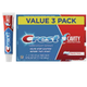 Зубна паста для чутливих зубів Crest Cavity protection regular paste 484 г м'ятна зубні пасти |Вигідна упаковка 3 шт - зображення 1