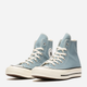 Trampki damskie za kostkę Converse Chuck 70 Hi A04584C 39.5 Jasnoniebieskie (194434376371) - obraz 2