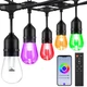 Гірлянда-лампочки Xmas Smart RGB 8 кольорів 20 ламп 20м - зображення 3