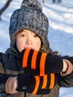 Дитячі терморукавиці для хлопчика DexShell Children mitten DG536L 128-152 см L Помаранчеві (6954358953669) - зображення 4