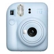 Набор камера моментальной печати Fujifilm INSTAX Mini 12 Pastel Blue / Чехол прозрачный / Фотобумагой на 20 снимков / Фотоальбом голубой на 64 снимка - изображение 4