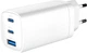 Мережевий зарядний пристрій Gembird 65 W White (TA-UC-PDQC65-01-W) - зображення 1