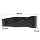 Наколенник AOLIKES HX-7060 Black L компрессионный чулок спортивные защитные приспособления для ног - изображение 5