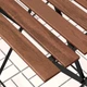 Стол + 2 стула IKEA ТЭРНО, черный, светло-коричневое пятно, Куддарна бежевый, 392.867.18 - изображение 14