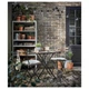 Стіл IKEA ТЕРНО, сад, чорний, світло-коричнева морилка, 55x54 см, 700.954.29 - зображення 6