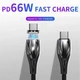 Магнітний кабель Type-C to Type-C PD 66W 5А швидка зарядка FAST CHARGING передача даних 1000мм black (743667360096) - зображення 9