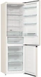 Холодильник з нижн. мороз. камерою Gorenje NRK6202AC4, 200х60х60см, 2 двері, 235( 96)л, А+, NoFrost+ , AdaptTech, Зона св-ті, LED Диспл зовнішній, ,бежевий - изображение 8