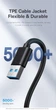 USB хаб Baseus BS-OH080 на 4 порта USB 3.0 Silver - изображение 6