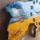 Часы 50х32 см настенные из эпоксидной смолы ручной работы "Карта Украины" (ЧЕС00000012) - изображение 4