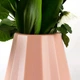 Ваза для цветов MBM HOME пластиковая 20 см DH-FLOWERS-07 PINK Розовая - изображение 4
