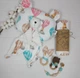 Набор для новорожденного: пеленка, подушка и игрушки a.l.babybox Воздушные шары Мятный - изображение 1
