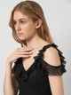 Сукня H&M 38 Чорний 0486666_черн_08 - зображення 4
